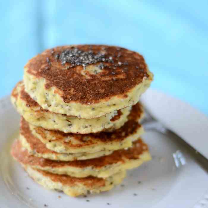 Lemon Chia Pancakes