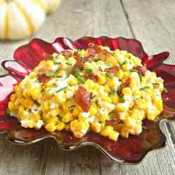 Creamy Parmesan Corn