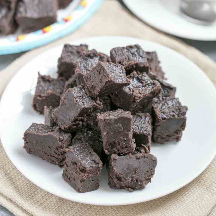 Dark Chocolate Keto Fudge