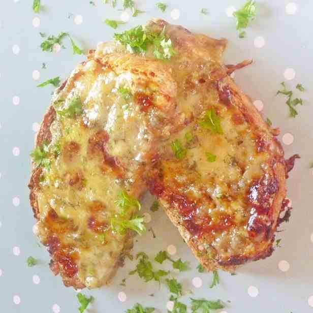 Honeyed Stilton on Toast