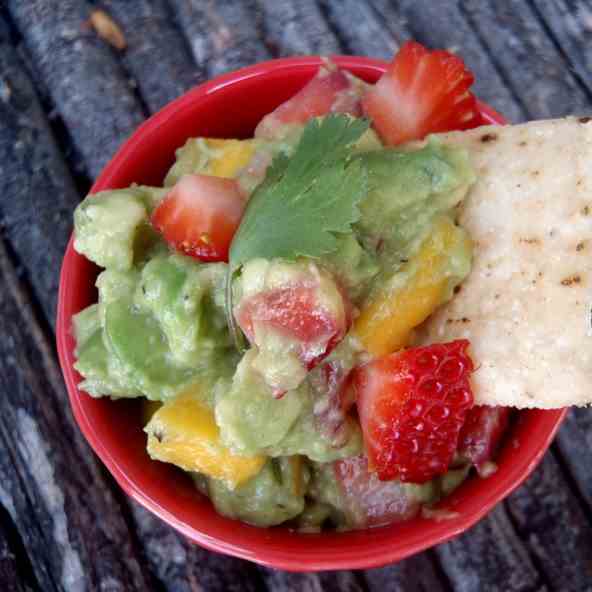 Strawberry Mango Guacamole