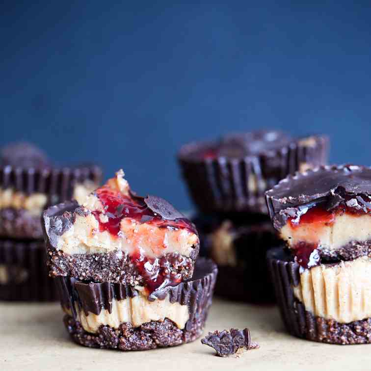 Peanut Butter and Jelly Cups