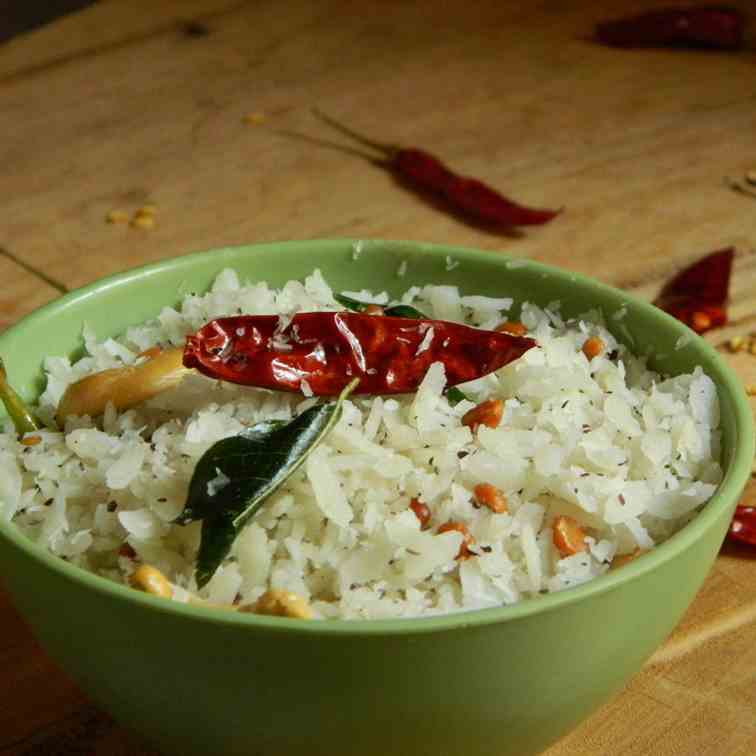 Coconut Poha