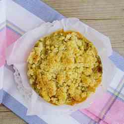 Crumble de Brócoli y Bechamel