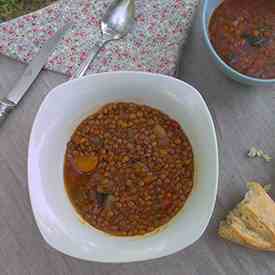 lentil & veggies stew