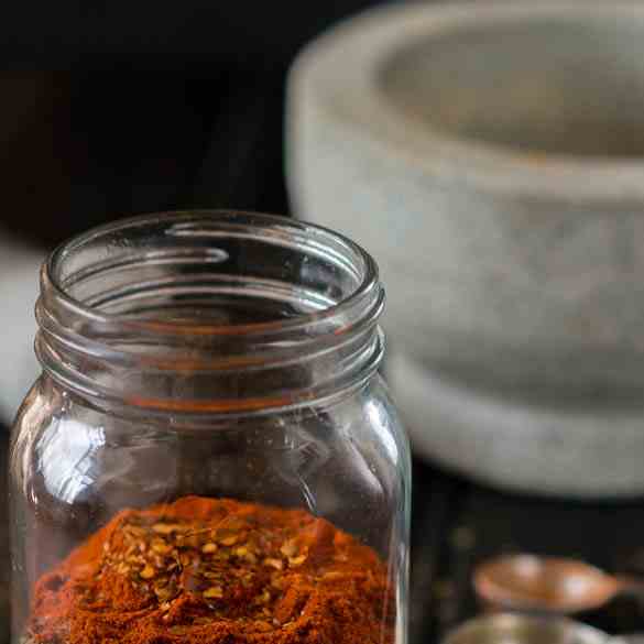 Homemade cajun seasoning