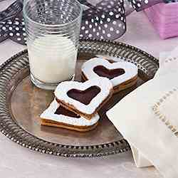 Valentine Linzer Hearts, Gluten Free