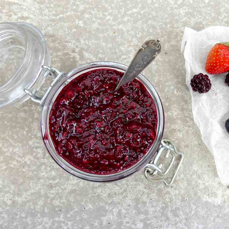 Berry, Lemon and Chia Jam