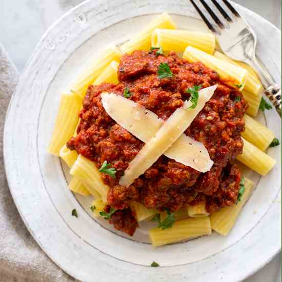 Slow Cooker Meat Sauce