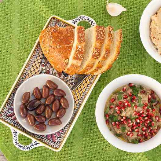 Baba ganoush - aubergine spread