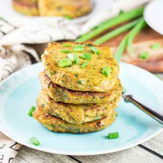 Sweet Potato Patties with Tuna