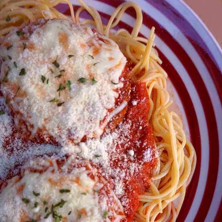 Vegetarian Chicken Parmesan