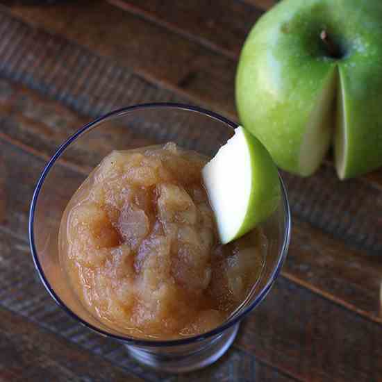 Homemade applesauce