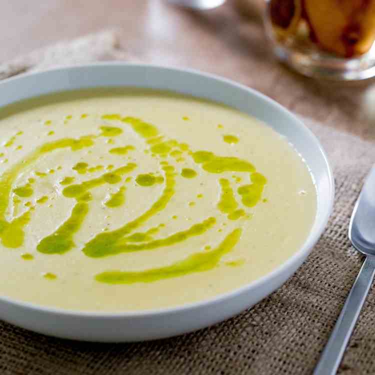 Creamy Potato Leek Soup