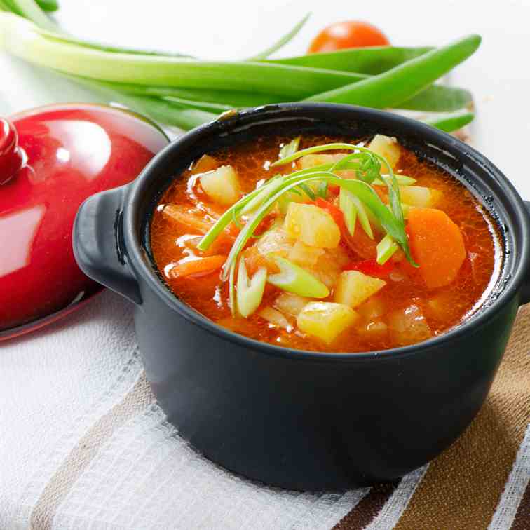 Super Healthy Paleo Vegetable Soup