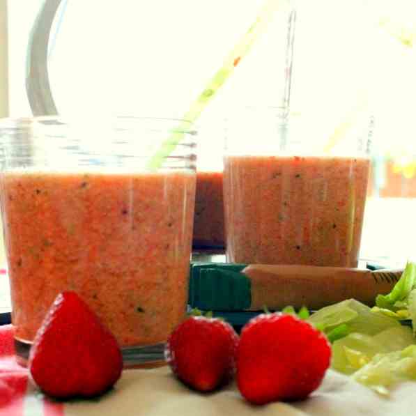 Pink-green Smoothie