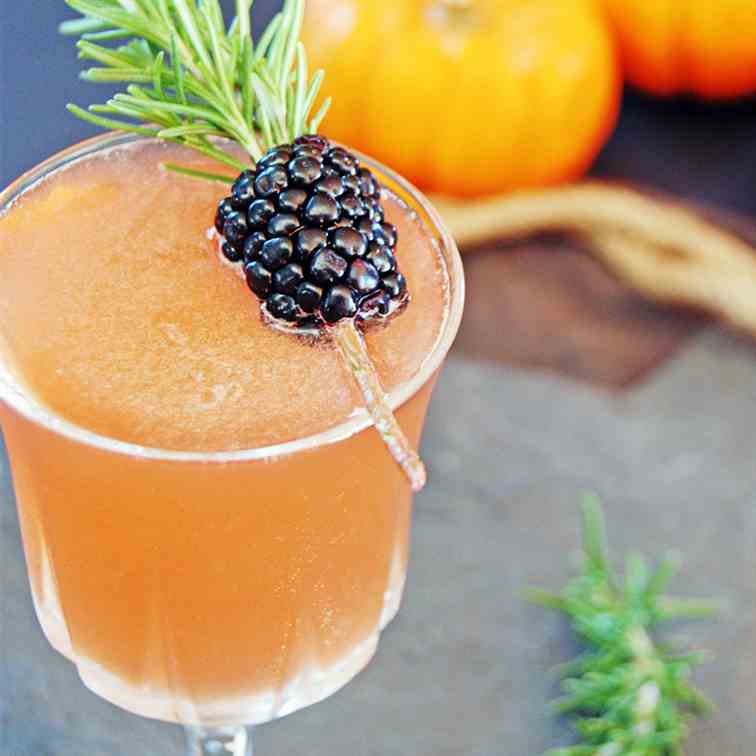 A Spooky Halloween Cocktail