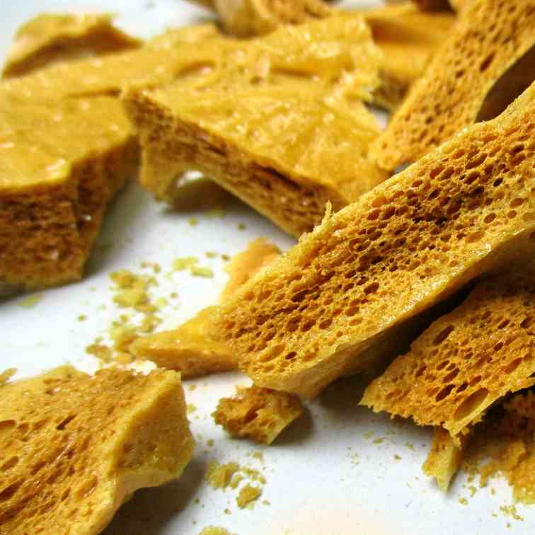 Traditional Honeycomb Toffee
