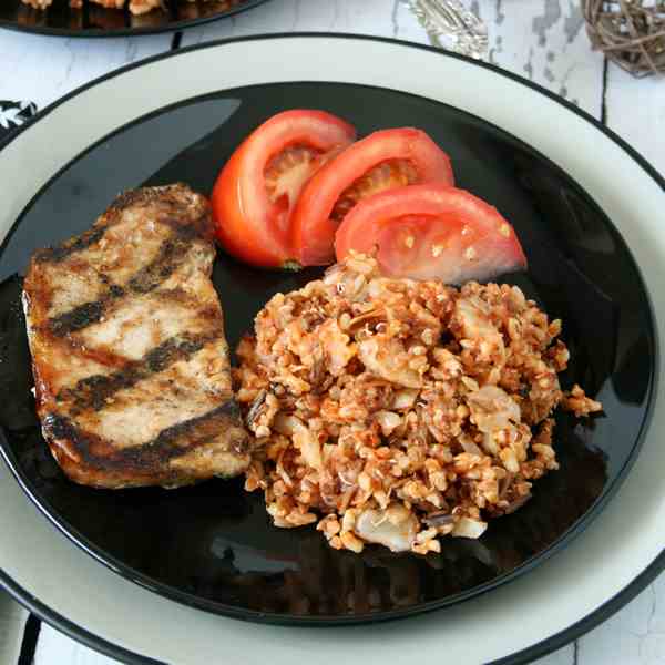 Wild Rice & Quinoa Lazy Cabbage Rolls