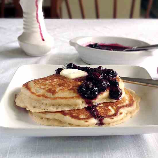 Lemon-Poppy Seed Pancakes