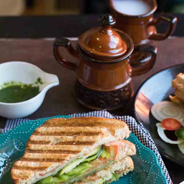 Healthy Bombay Toast Sandwich