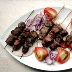 Beef Skewers