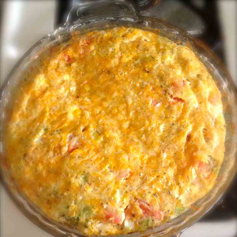 Crust-Less Quiche