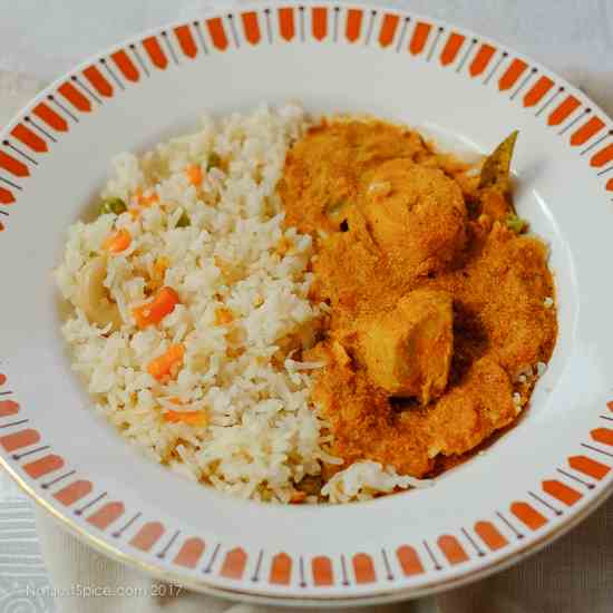 The Real Quick and Easy Chicken Curry
