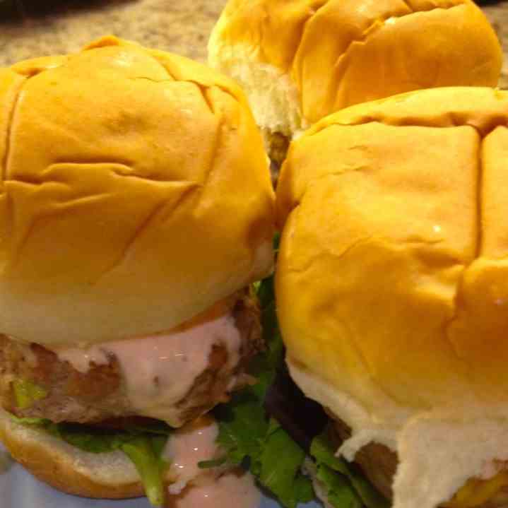 Turkey Burger Sliders