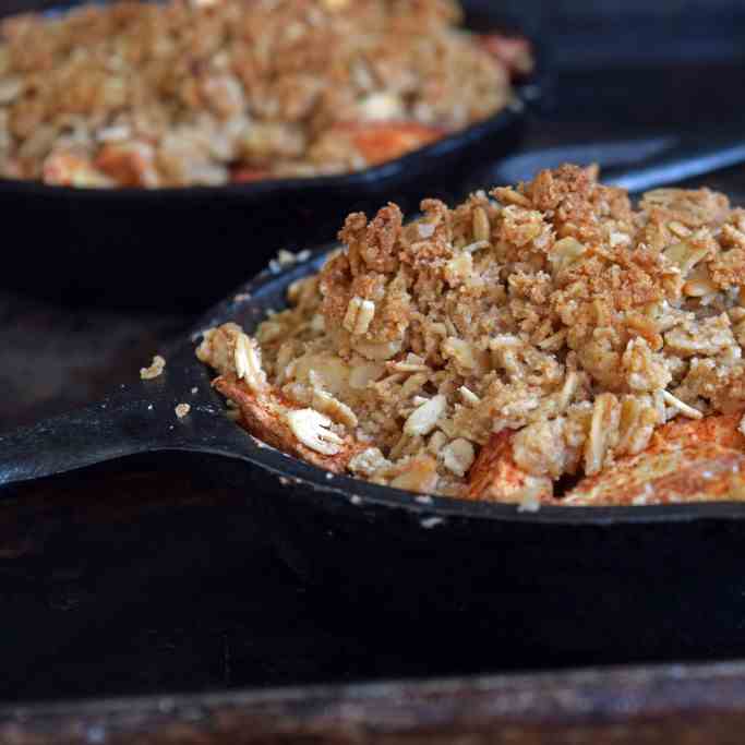 Individual Apple Crumbles