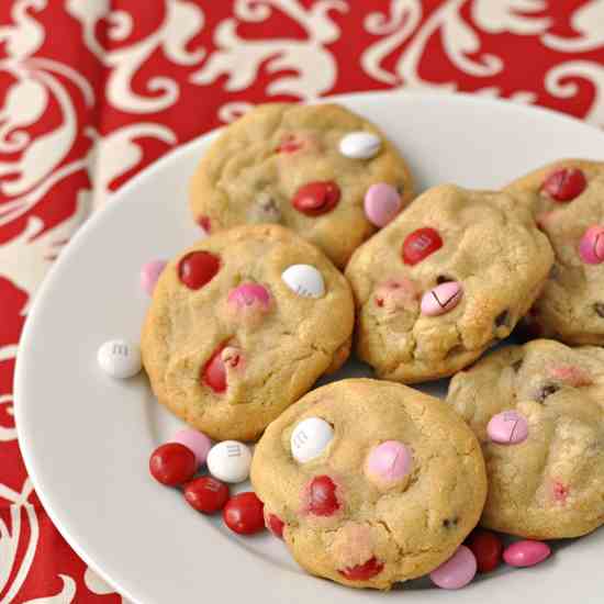 Soft M-M Chocolate Chip Pudding Cookies