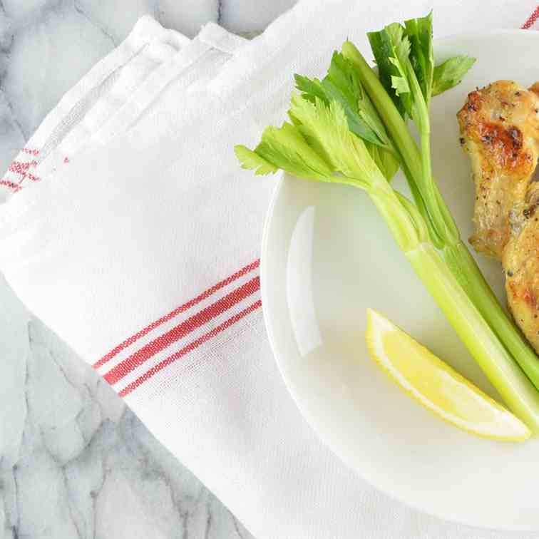 Lemon - Black Pepper Chicken Wings