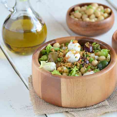 Bread Crumbed Salad