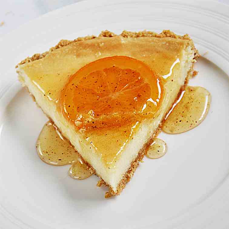 orange cinnamon cheesecake