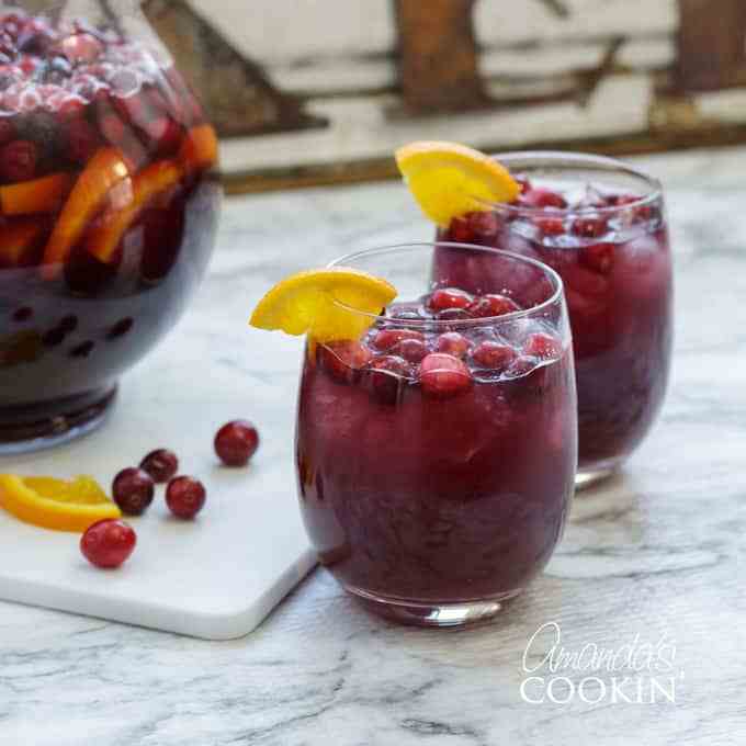 Cranberry Sangria