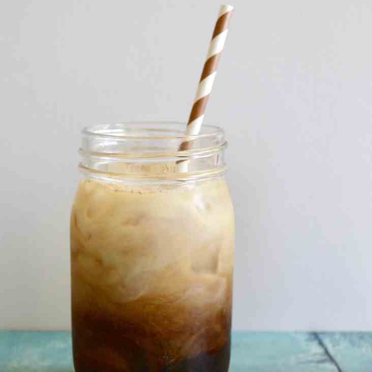 Cinnamon Iced Latte