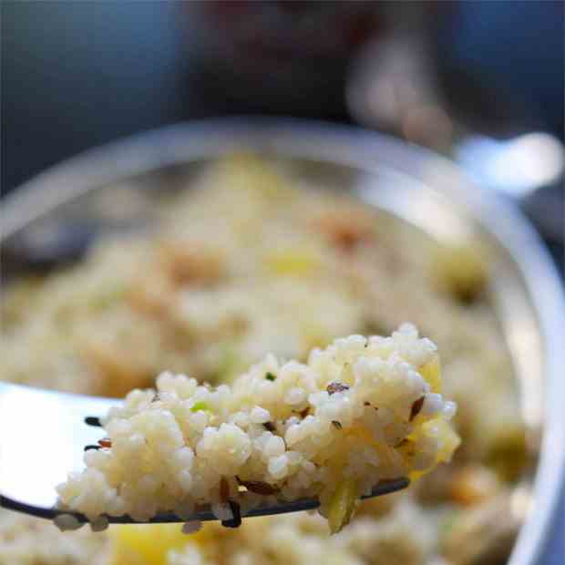 Samvat Pulao |Barnyard Millet Pulao