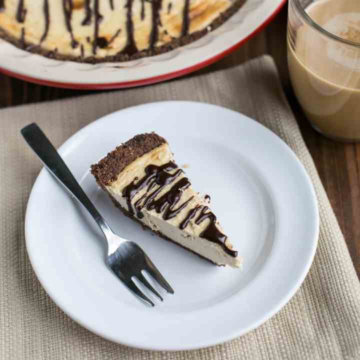 Baked Chocolate Coffee Cheesecake