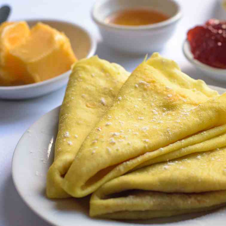 Traditional Crepe Recipe