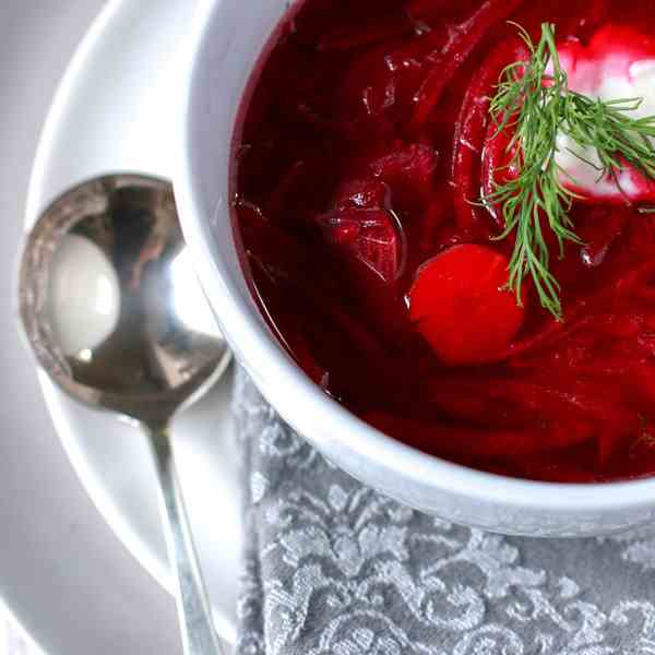 Simple borscht