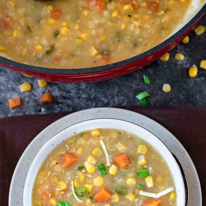 Sweet Corn soup