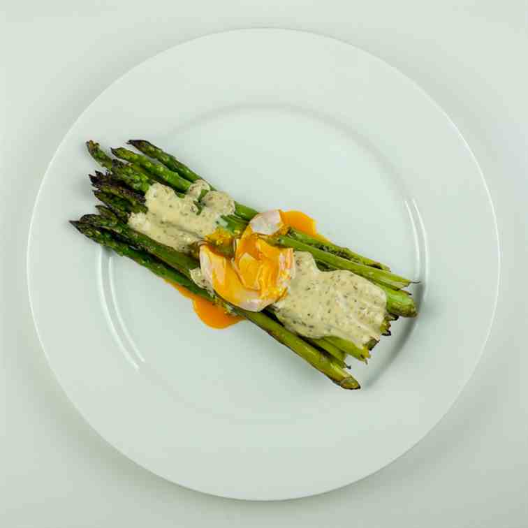 Asparagus & Roasted Sesame Dressing