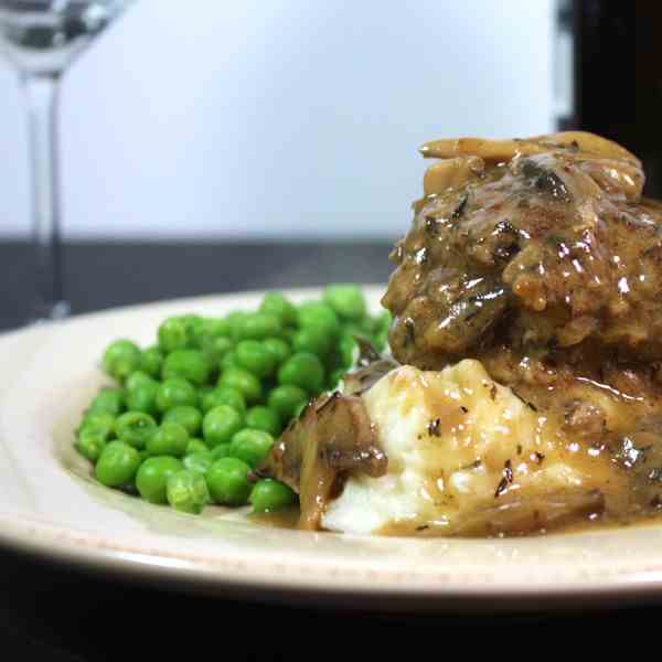 Salisbury Steak with Mushroom Gravy