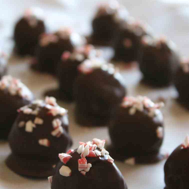 Peppermint Mocha Truffles