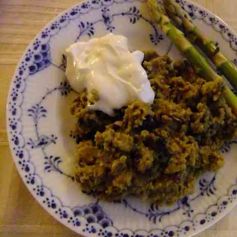 Dal with Cacao Nibs