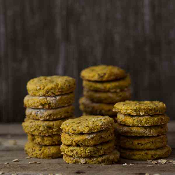 Pumpkin oatmeat cookies