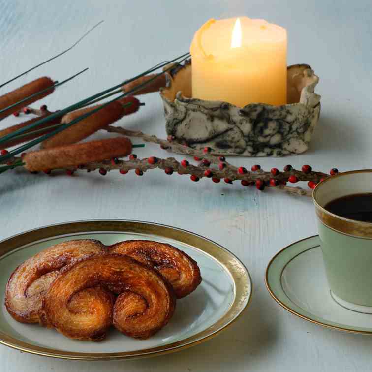 Cinnamon Palmiers (Elephant Ears)