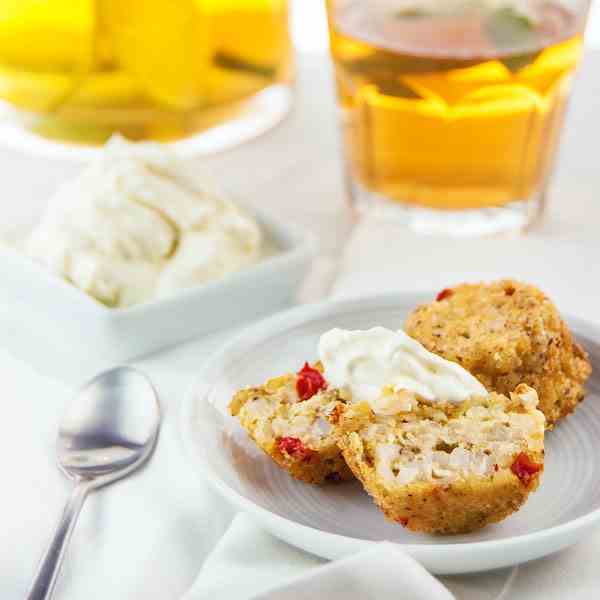 Buckwheat-Quinoa veggie muffins