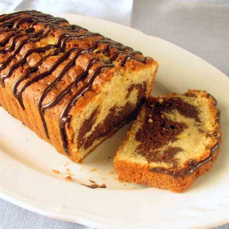 Tiger Cake - Chocolate and Lemon cake