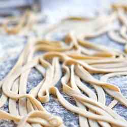 Matcha Pasta: step-by-step